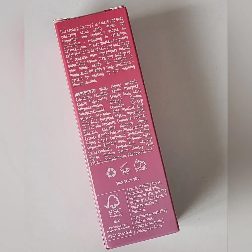 Generation Skin Quick Fix N Chill 2-in-1 Mask + Scrub